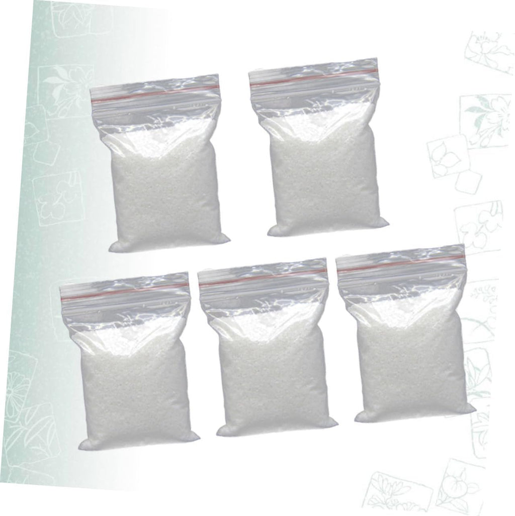 5packs White Sand for Aquariums Home Garden Decor Versatile Decoration for Fish Tanks Vases Terrariums Creates Natural Environment Elegant Sparkle