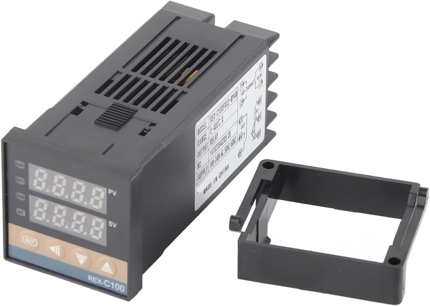 Zerodis Pid Temperature Controller Temperature Controllers Digital Relay SSR Dual Output Dual Alarm Output Pid Thermostat Type Thermocouple Sensor for Power Chemical Packaging