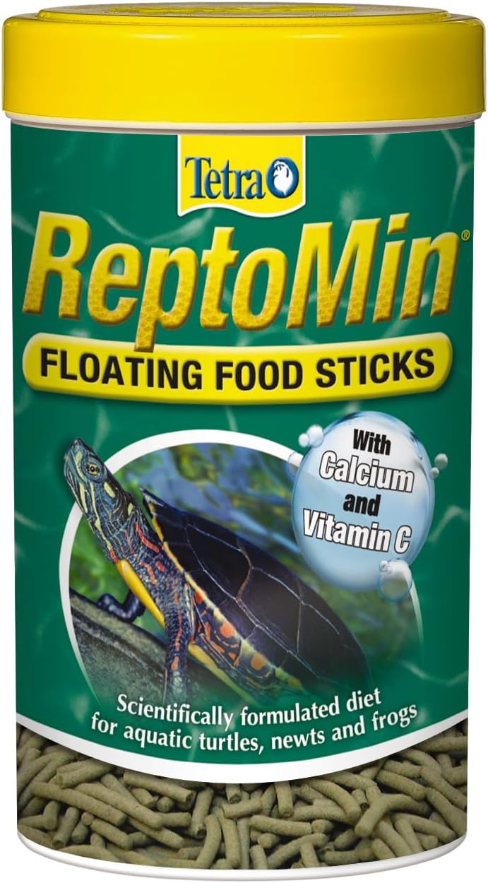 Tetra ReptoMin Floating Food Sticks great for Aquatic Turtles, Newts and Frogs, 24 Pack of 3.17 Ounce Bottles