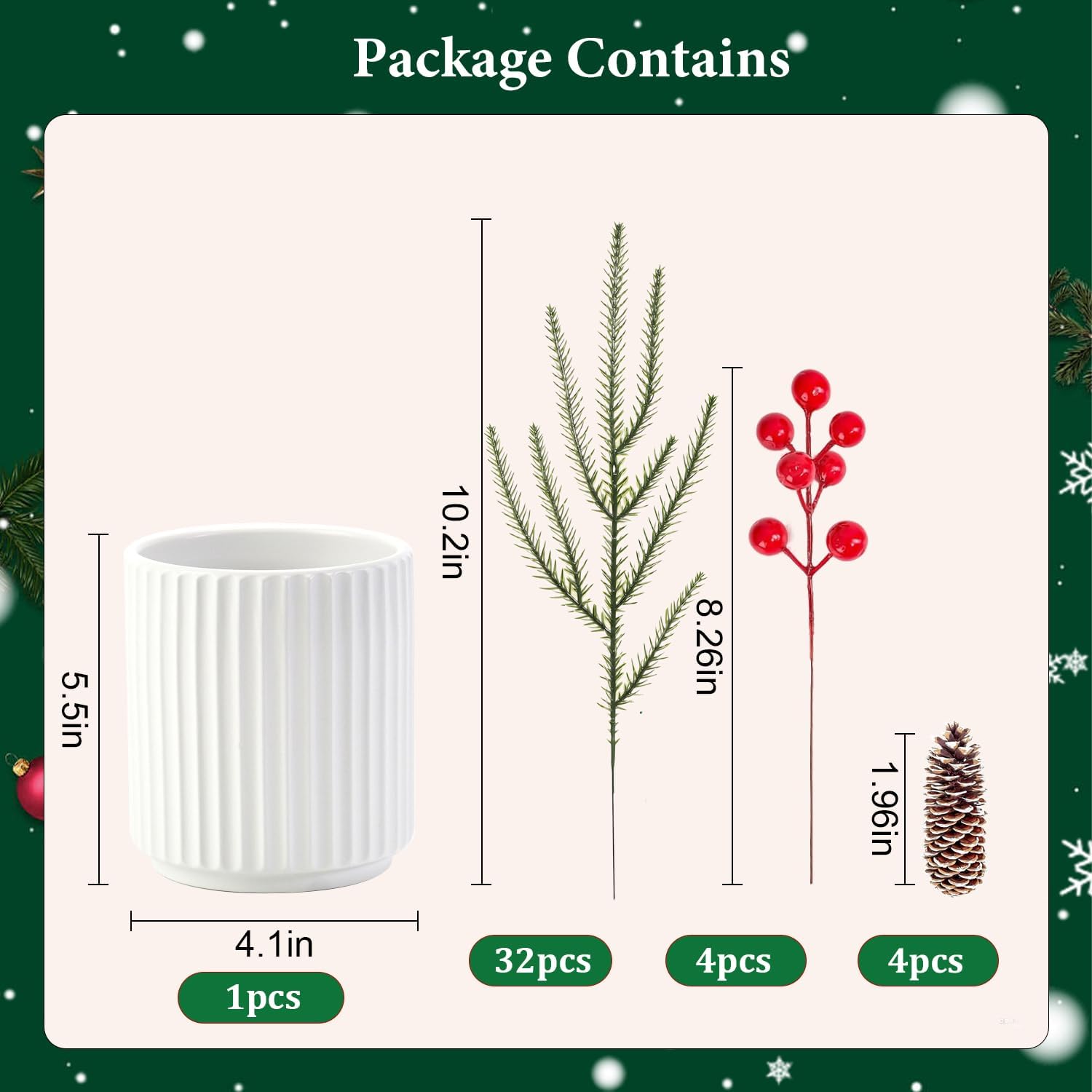 13 Inch Tabletop Christmas Tree