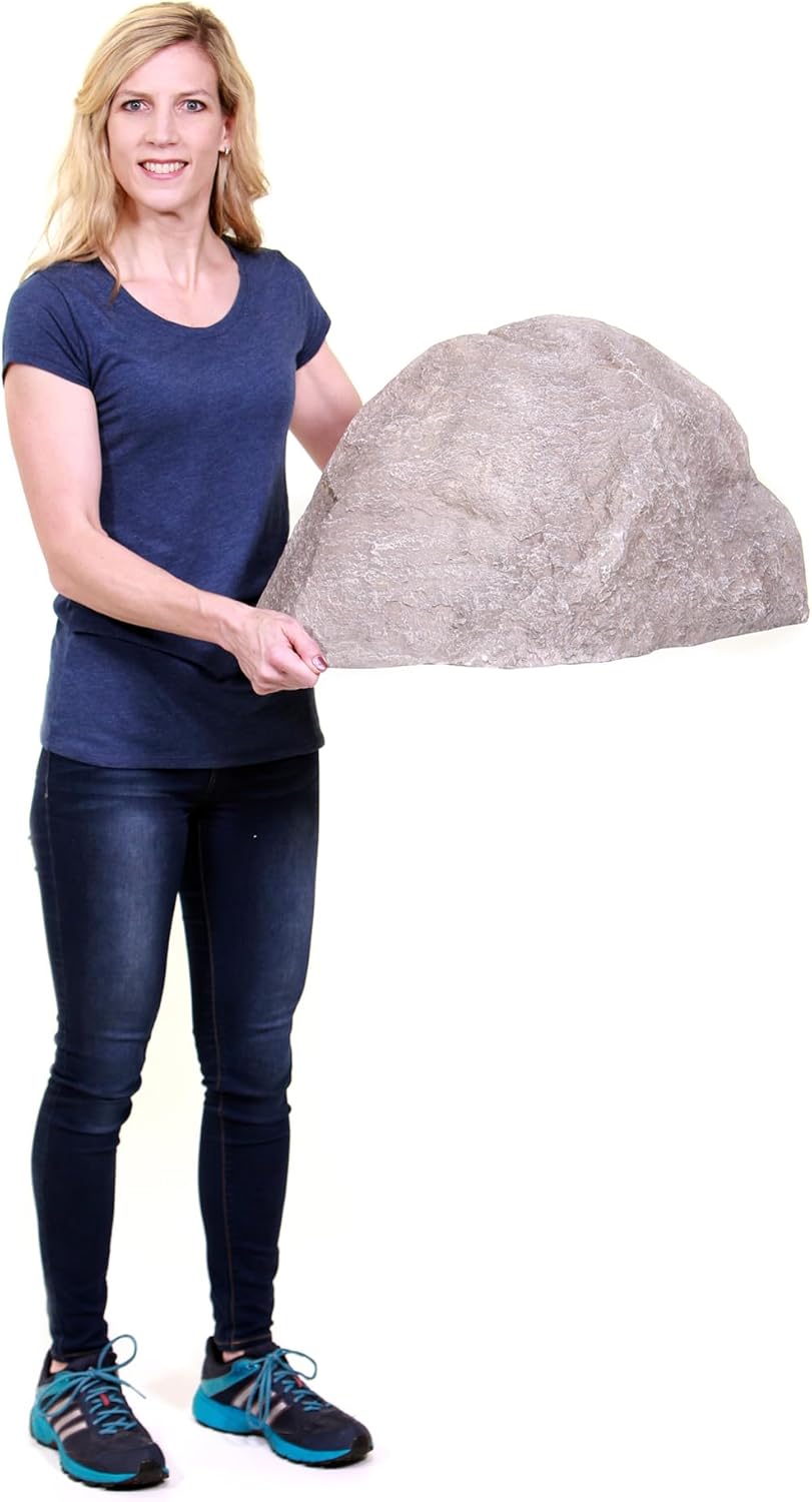 Deckorators 27 in. x 21 in. x 14 in. Gray Large Landscape Rock