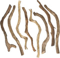 kathson Natural Driftwood for Aquarium, Red Moor Driftwood Mix 12''-16'' Long Driftwood for Decorations Aquarium Driftwood Assorted Shapes Natural Aquarium Decor Driftwood (500g, Coarse Branches)