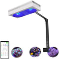 PopBloom RL180 Full Spectrum Reef Light WiFi Marine Reef LED Aquarium Light Saltwater Aquarium Fish Tank Lamp (180W WiFi White)
