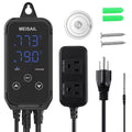 Temperature Controller Digital Heating Plug in Thermostat for Reptiles, Home Brewing Fermentation Incubation, US Specification 1100W