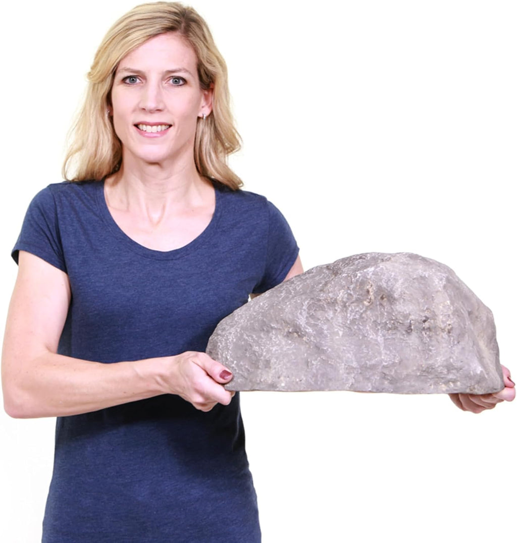 Deckorators 17 inches x 10-1/2 inches x 8 inches Gray Small Landscape Rock