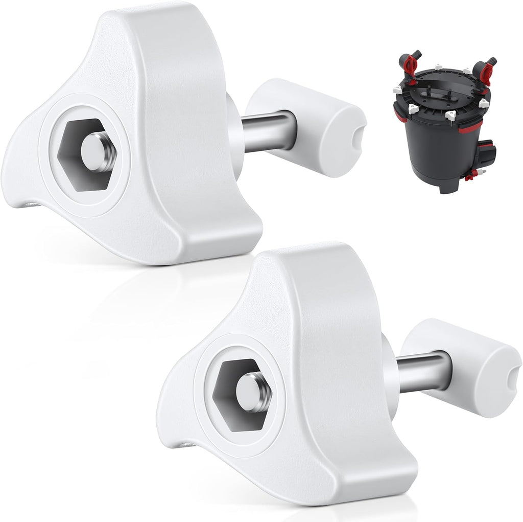 2 Pack Replacement Parts Compatible with Fluval Canister Filters, Lid Fastener Compatible with Fluval FX6 FX5 FX2 FX4, Secure Fit and Long Lasting
