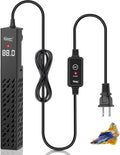 hygger Upgrade Ceramic Aquarium Heater, 300W Digital Fish Tank Heater with Automatic Power-Off and Over-Temperature Protection, Energy Saving Submersible Aquarium Heater for Freshwater and Saltwater