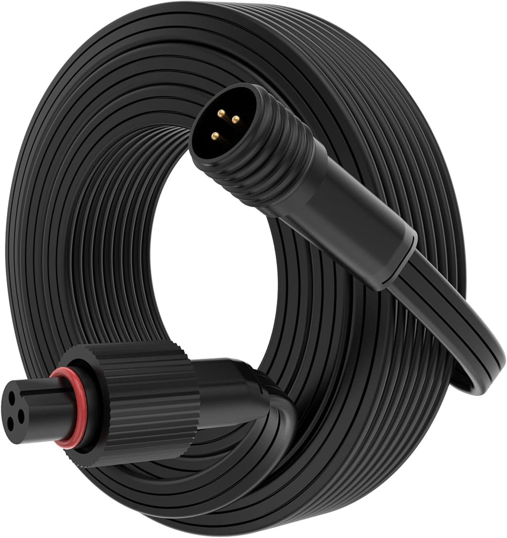 Extension Cable for Govee Permanent Outdoor Lights Pro, IP68 Waterproof Extension Cord, for Govee H705A H705B H705C H706A H706B H706C H7067 Permanent Outdoor Lighting Systems (16FT)