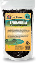 Create a Flourishing Terrarium with Gardenera Terrarium Bedding - Ideal for Mosses, Ferns, Orchids, and Bromeliads - 1 Quart