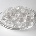 Clear Quartz Healing Crystal Stone Set - Natural & Polished Stones for Healing, Meditation, Reiki, Chakra, Crafting & Decoration (0.6 inches)