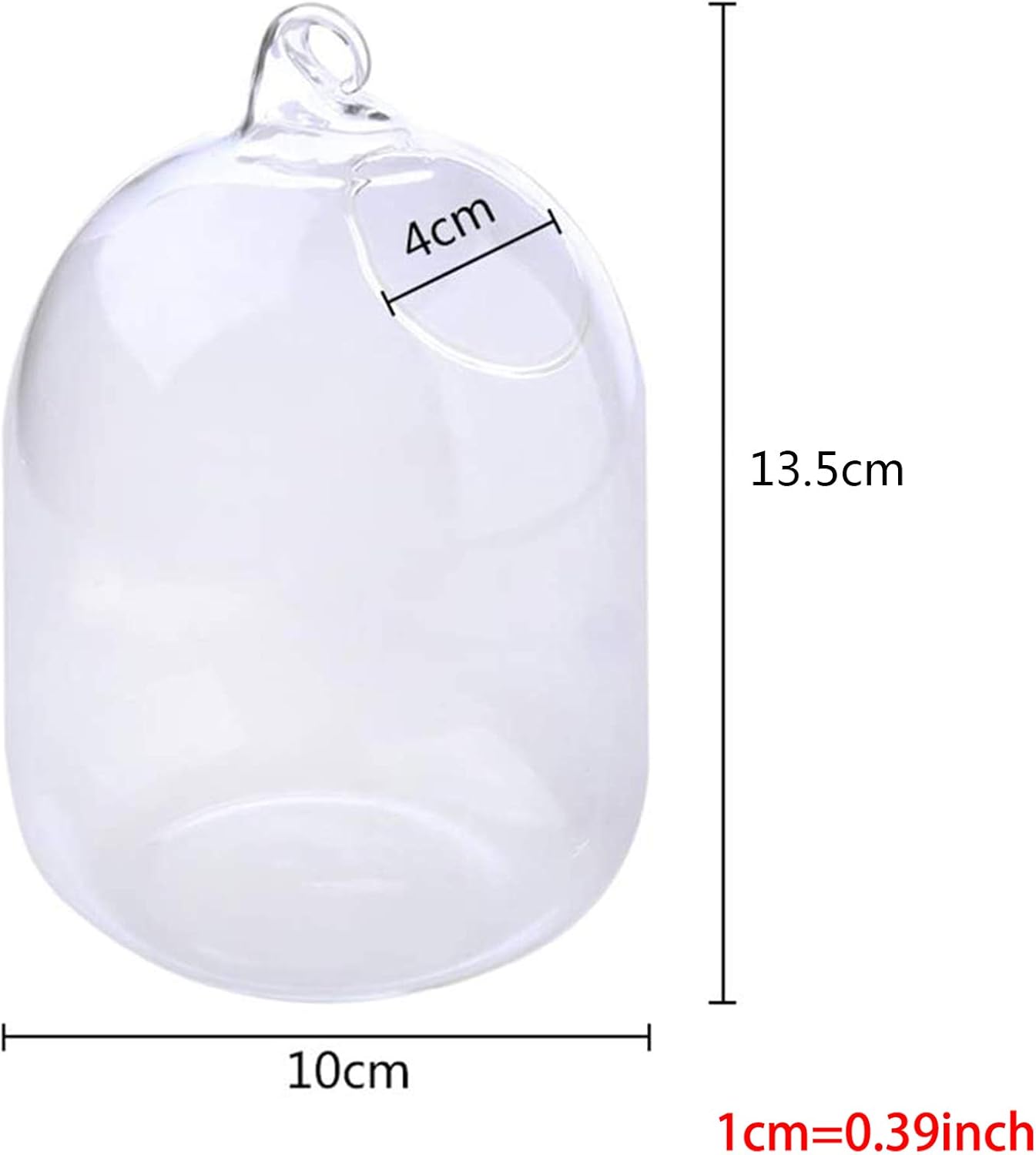 Suspended Transparent Hanging Glass Fish for Tank Bottle Aquarium Flower Plant Vase Flower Vase for Home Decora Home Decor