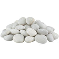 40lbs White River Rocks for Landscaping, 3-4 Inch Large Natural Unpolished Bulk Pebbles, Hand-Picked Premium Stones for Garden Design Fish Tank, Pathways and Backyard