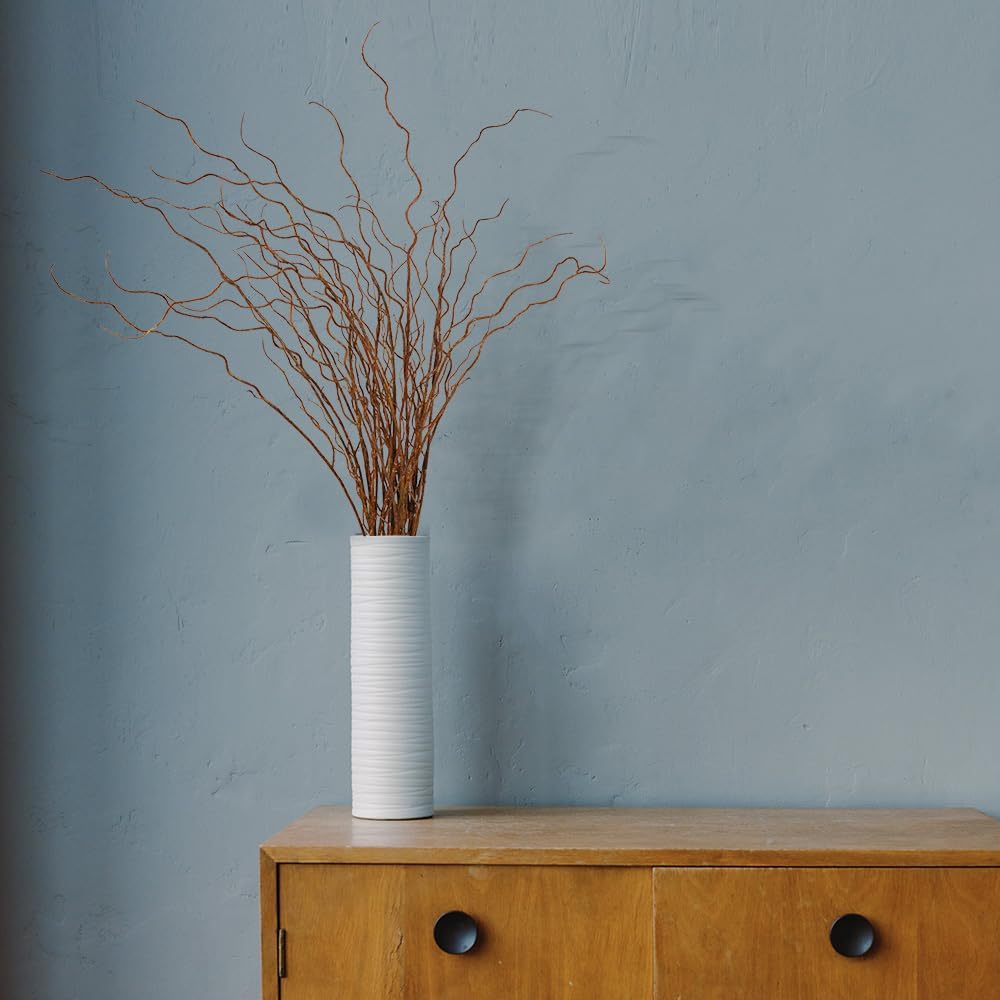 Artificial Plants Faux Greenery Eucalyptus Stems,Faux Branches for Vase Filler,Artificial Ficus Twig Branches Stems for Shop Garden Office Home Décor (6, Stems02)