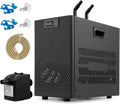 Aquarium Chiller 42 Gallon, 1/10 HP Aquarium Water Chiller Quiet Compressor Cooling System, Aquarium Cooler Chiller for Saltwater & Freshwater, Fish Tank, Axolotl, Coral, and Hydroponics