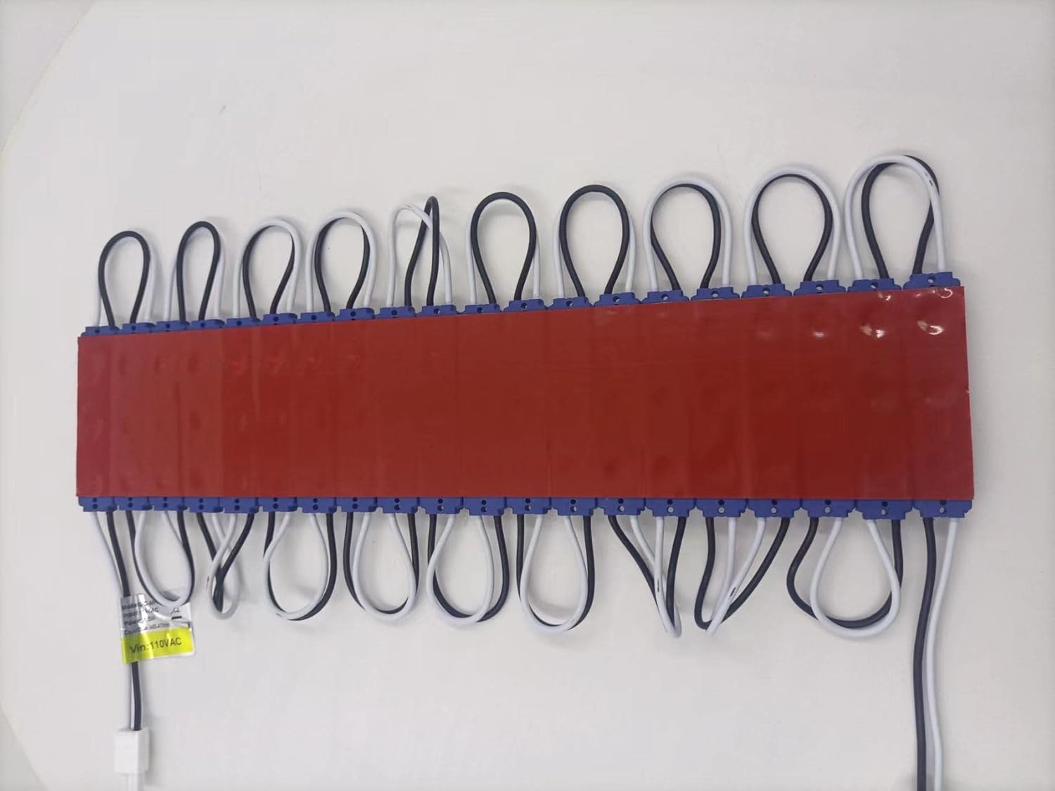 AC 110V LED Module Blue 1.5W for Letter Lightbox Advertising Signs with Tape Adhesive Backside (200pcs Pack)