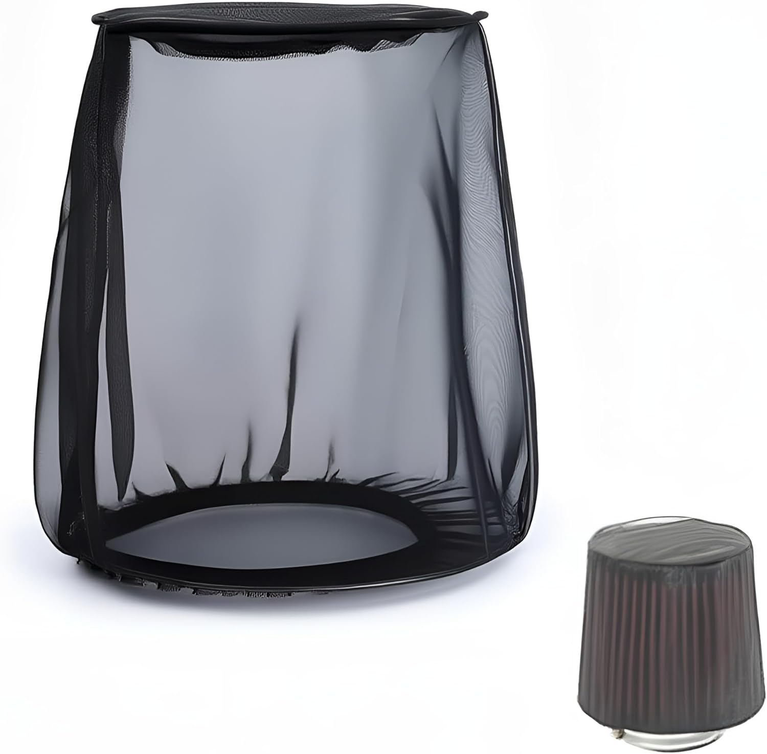 Air Filter Cover for Car Cold Air Intake Filter Cover Wrap Dustproof, Air Intake Filter Sock Cover for Harley Touring, Universal for High Flow Air Intake Filters (S)