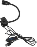 DECHOUS Dimmable Mini LED Aquarium Light USB Powered Adjustable Spotlight for Fish Tanks Bright White and Warm Yellow Lighting Easy Installation and Angle for Vibrant Aquarium Decor