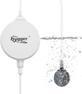hygger 1.5 Watt Mini Aquarium Air Pump, Quiet Aerator with Air Stone Tubing Suction Cup Clip, Small Fish Tank Bubbler Oxygen Pump for 1 to 15 Gallon Betta Tank, Fish Bowl, Desk Small Tank