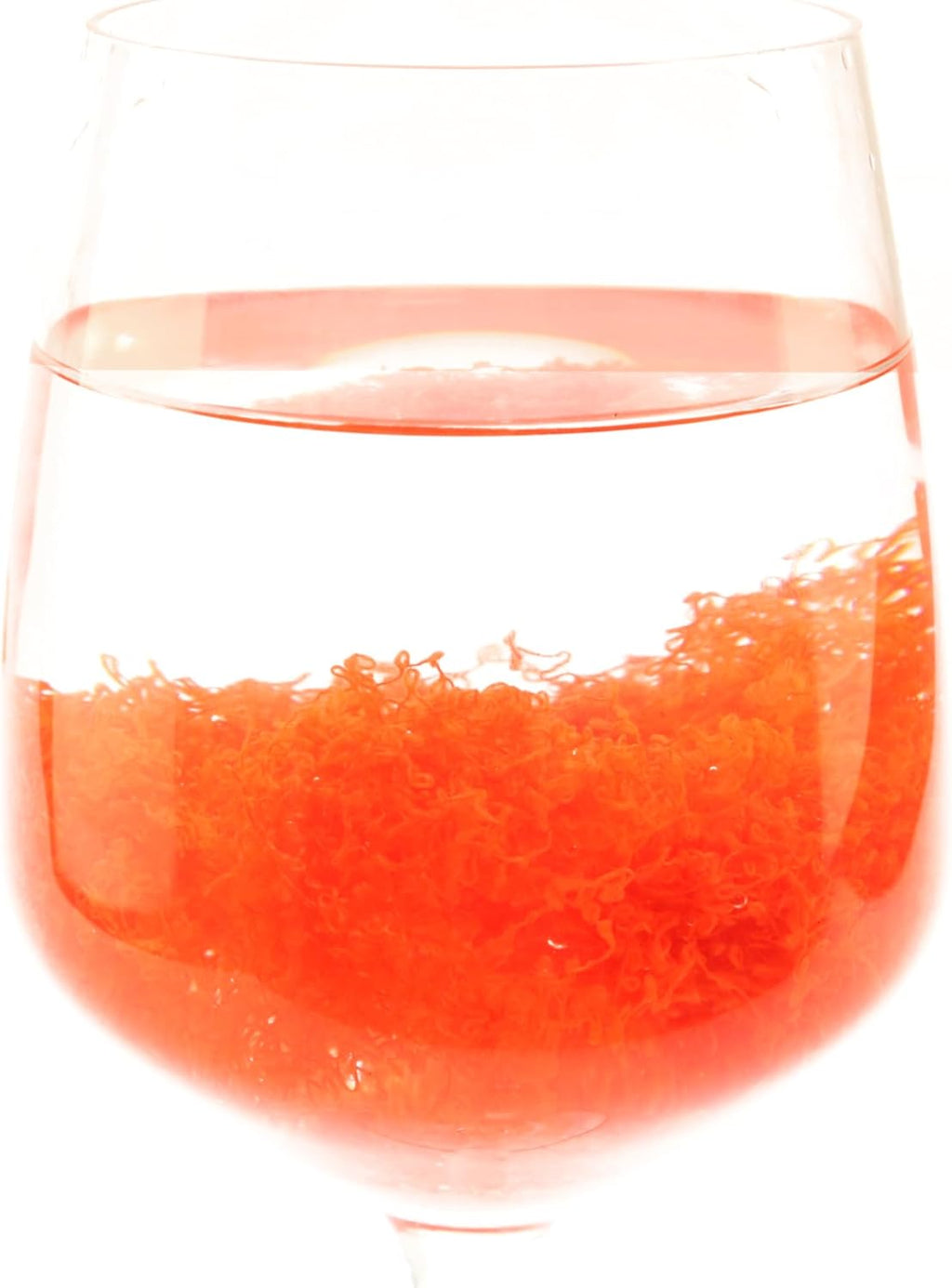 Orange Simulated Filamentous Moss, Artificial Floral Moss,Color Decorative Moss,for Garden Landscape Making Artificial Plant Art,DIY Indoor and Outdoor Decorative Pseudomoss.(2.1OZ)