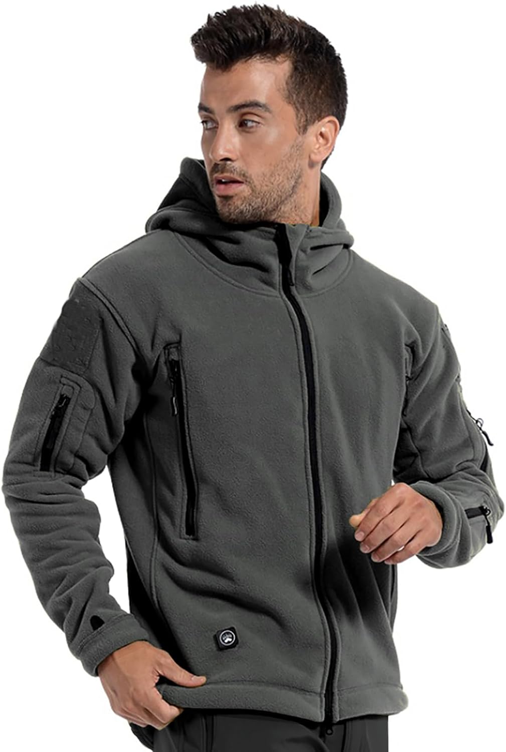 ReFire Gear Men's Warm Military Tactical Sport Fleece Hoodie Jacket