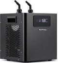 Poafamx Aquarium Chiller 1/3 HP, 79Gal Water Chiller with Upgraded LED Display, Water Pump and Pipe, Quiet Aquarium Cooler for Fish Tank Axolotl Coral Hydroponics System