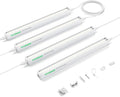 VIVOSUN T5 Grow Lights for Indoor Plants, 5000K Full Spectrum 24W(4 X 6W), 1FT LED Plant Light Strip for Seed Starting, Greenhouse, Hydroponics, SGS Compatible, Linkable, 4-Pack