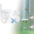 Aquarium Air Stone, Bubbler for Aquarium Fish Tank, High Dissolved Oxygen Diffuser Bubbler with 1 Check Valve, 2 Suction Cup for Aquarium (1.4 Inch)