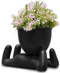 Zerzsy Office Decor for Women and Men, Aesthetic Desk Plant Decor for Office and Home, Potted Small Fake Plants for Indoor Decoration - Set of 1