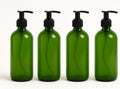 NilocG Aquatics Aquarium Dosing Bottles, 500ml (4x Green 500ml Bottles with 1ml Pump)