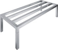20 in X 48 in. Aquarium Stand | Industrial Style Aluminum Fish Tank Base with Open Frame Design