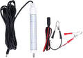 Underwater Fishing Light LED Green, IP68 Submersible 10W 1000lm, 360 Degree Fish Attractor for Squid Prawn Perch, 21.5cm 6m Wire