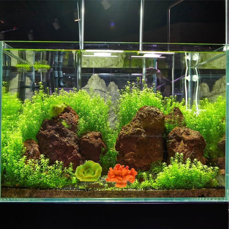 TOYANDONA 4pcs Artificial Coral Sea Star Aquarium Decoration Resin Coral Sculptures for Fish Tank Landscape Non- for Freshwater and Aquariums
