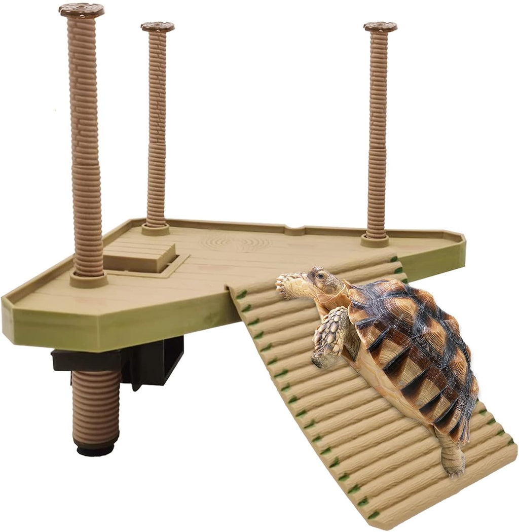 Tfwadmx Turtle Basking Platform, Floating Turtle Dock, Turtles Platform for Aquarium, Aquatic Juvenile Turtles, Frogs, Crabs