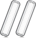 BASIKER BS3 Marine LED Boat Light (2x2000LM 60LED), 10-36V, 316 Stainless Steel, IP68, Air or Underwater, Surface Mount Designed for Cruise Ships, Yachts, Boats, Sailboat, Pontoon, Transom (White)