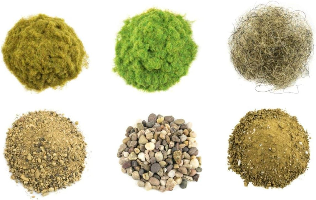 War World Gaming Desert Miniature Basing Kit – Wargame Themed Tabletop Layout Terrain Scenery Landscape Model Modelling Figure Diorama Display Material