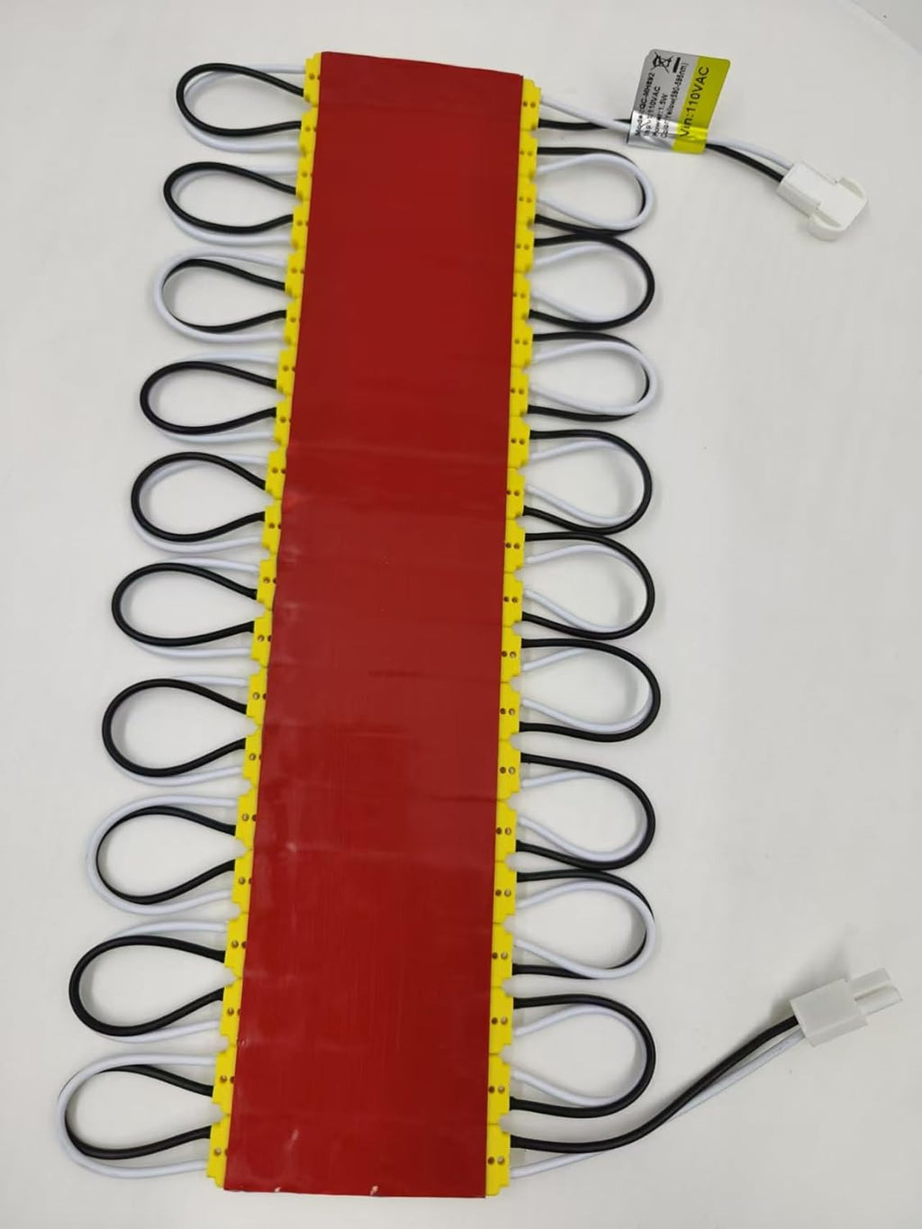 110V AC Yellow LED Module 1.5W for Letter Lightbox Advertising Signs Letters with Tape Adhesive Backside (Yellow,200pcs Pack)