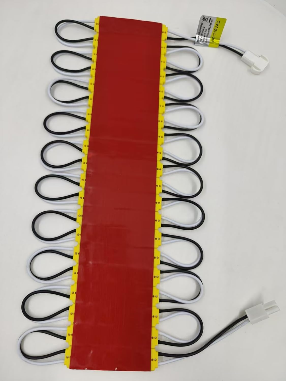 110V AC Yellow LED Module 1.5W for Letter Lightbox Advertising Signs Letters with Tape Adhesive Backside (Yellow,200pcs Pack)