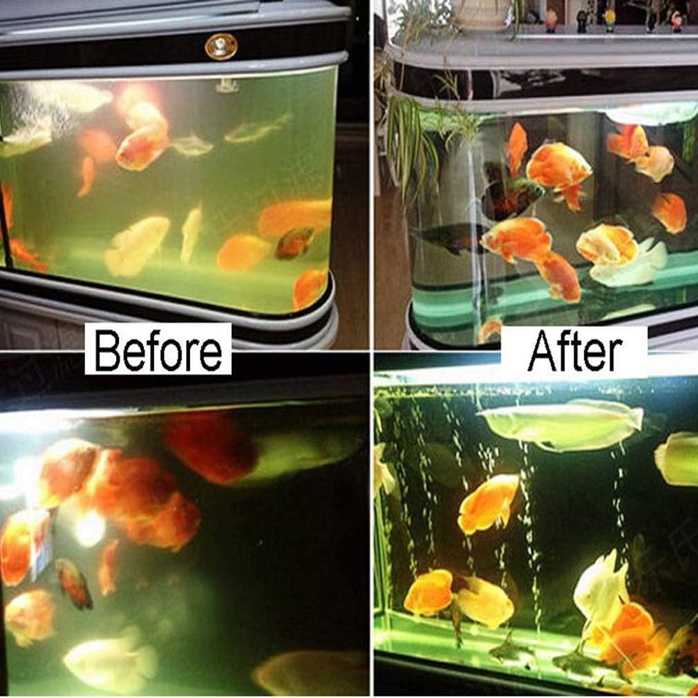 5W Aquarium Algae Clean Light Fish Tank Water Clean Light Green Water Clear Lamp Waterproof Fish Tank Algae Clean Lamp for Pond Tank Filter Sump Swim Pool (5w 6.9inch)