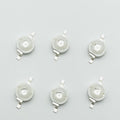 60pcs 3V-3.4V 1W High Power LED Full Spectrum Aquarium Lights, Super Bright White, 0.55 inch, Low Degradation