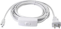T5 T8 LED Wire Connector Power Cord - Extension Cord with On/Off Plug for LED T5 T8 Light Tube (3M/10Ft 3pin)