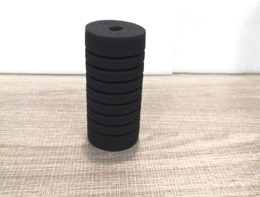 hygger Pack of 4 Replacement Sponges for Aquarium Double Sponge Filter (M)