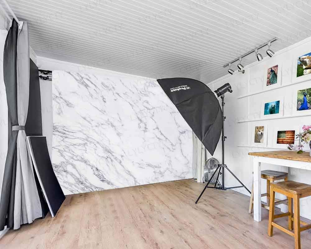 7x5ft Stone Texture Pattern Backdrop Grey White Marble Texture Background for Girls Birthday Party Wedding Party Photography Backgrounds for Photo Studio Props MBLY34