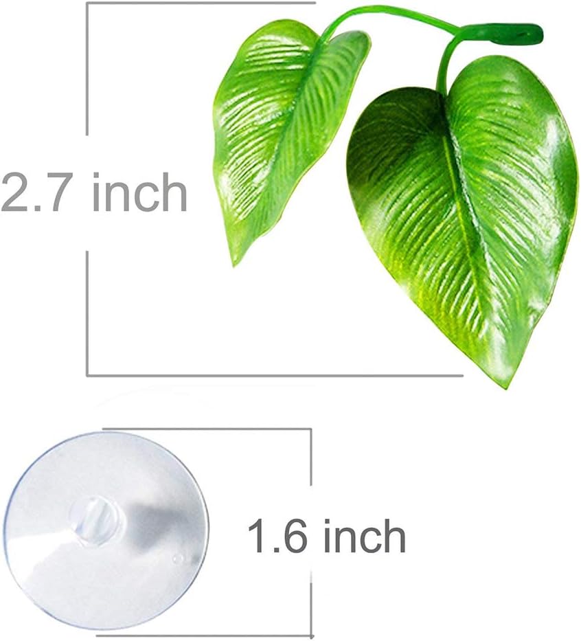 CousDUoBe 3 Pack Betta Fish Leaf Pad Improves Betta's Health by Simulating The Natural Habitat - Natural, Organic, Comfortable Rest Area for Fish Aquarium Ornaments