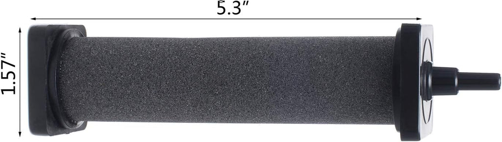 ALEGI Air Stone Cylinder Bubbler for Hydroponic Systems,Aquarium or Fish Tank- 5.3 inch 2 Pack