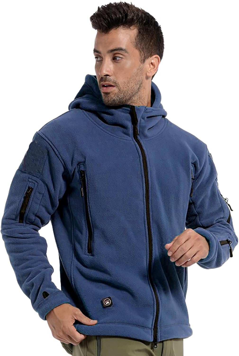 ReFire Gear Men's Warm Military Tactical Sport Fleece Hoodie Jacket