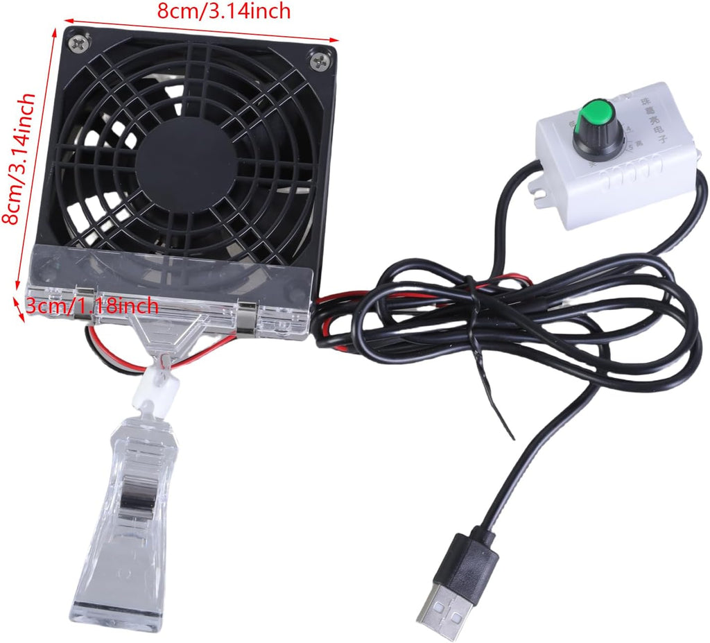 Aquarium Fish Tanks Cooling Fan Systems Chiller Control Reduce Water Temperature Fan Set Coolers Marine Pond Accessories
