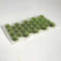 32pcs 8mm Tall Diorama-Flowers-Grass Miniature Bushes Light Gree Static-Grass for Model-Train-Scener Wargaming-Terrain ，Dioramas & DIY Crafts