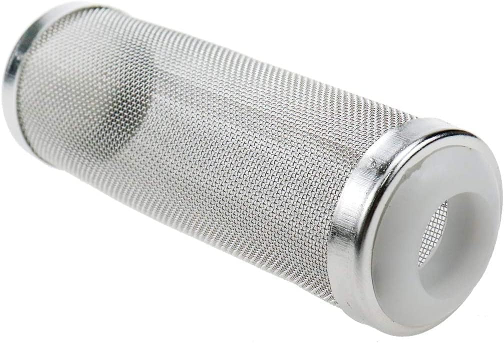 Xiaoyztan Aquarium Filter Cover,0.63 Inch / 16mm Stainless Steel Aquarium Filter Intake Cover,Shrimp Filter Guard Metal Fish Tank Filter Intake Strainer,Pack of 1