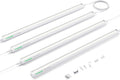 VIVOSUN 2ft Grow Lights for Indoor Plants Full Spectrum, LED Plant Lights 60W(4 X 15W), T5 Grow Light Strip for Seed Starting, Greenhouse, Hydroponics, SGS Compatible, Linkable, 5000K, 4-Pack