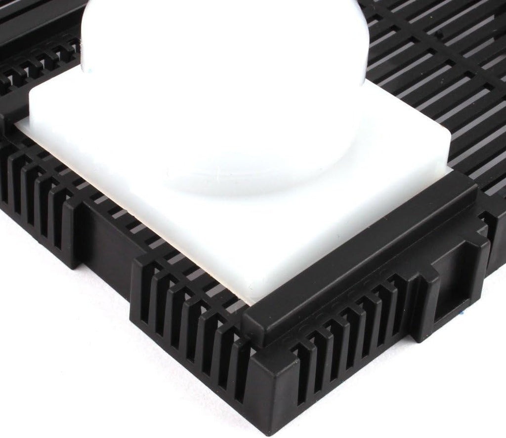 XMHF Aquarium Fish Tank Undergravel Filter Board Air Tube 32pcs Black